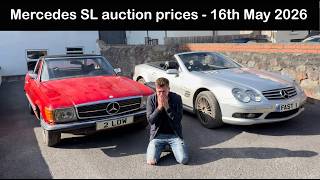 Today I found out what Mercedes SL’s are really worth….Iconic, Historics and Morris Leslie auctions