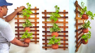 Money Plant Wall Hanging Ideas / Money Plant Decoration / Vertical Gardening Ideas