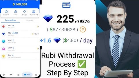 Rubi Network Withdrawal Wallet Creation | Withdrawal process ✅ | Kyc in batches