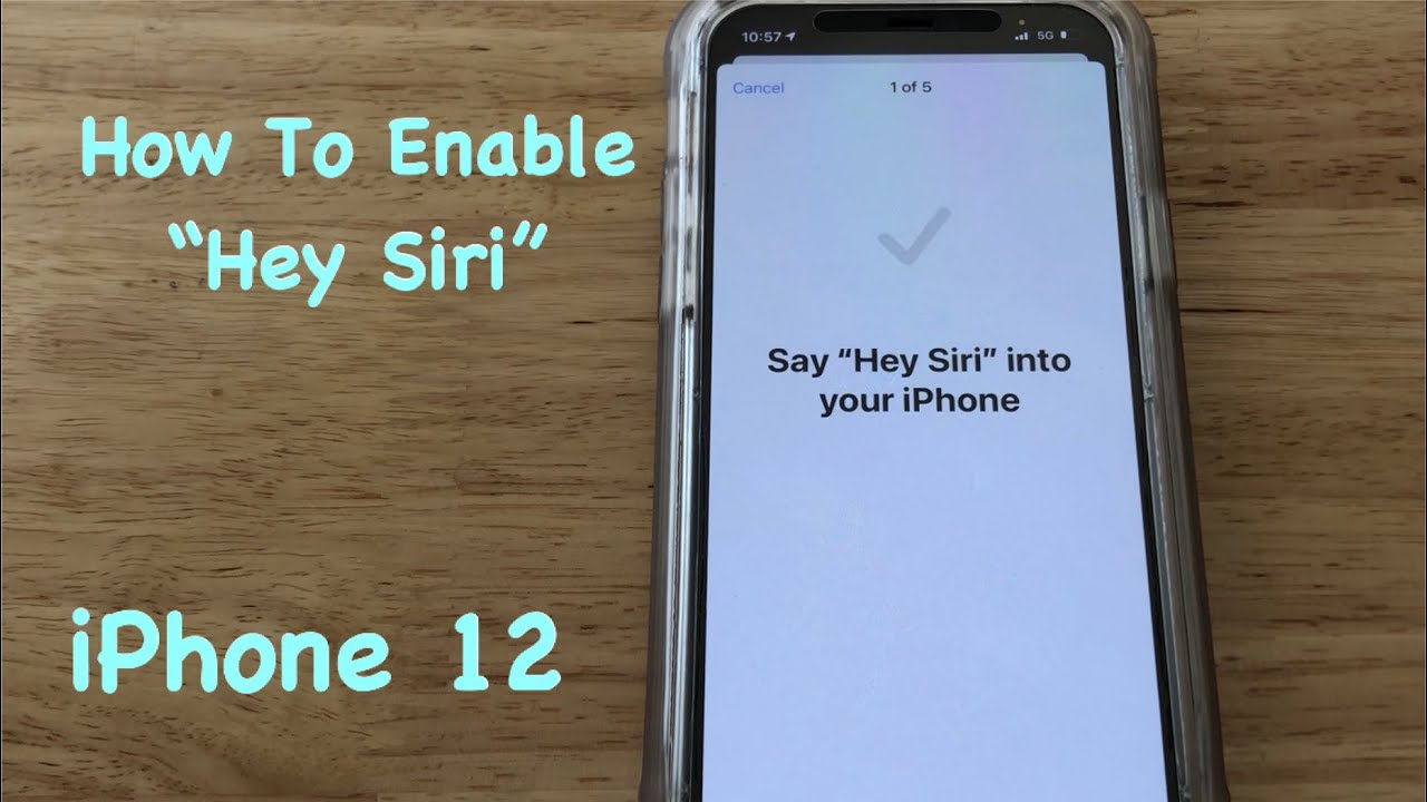 how to pull up siri on iphone 12