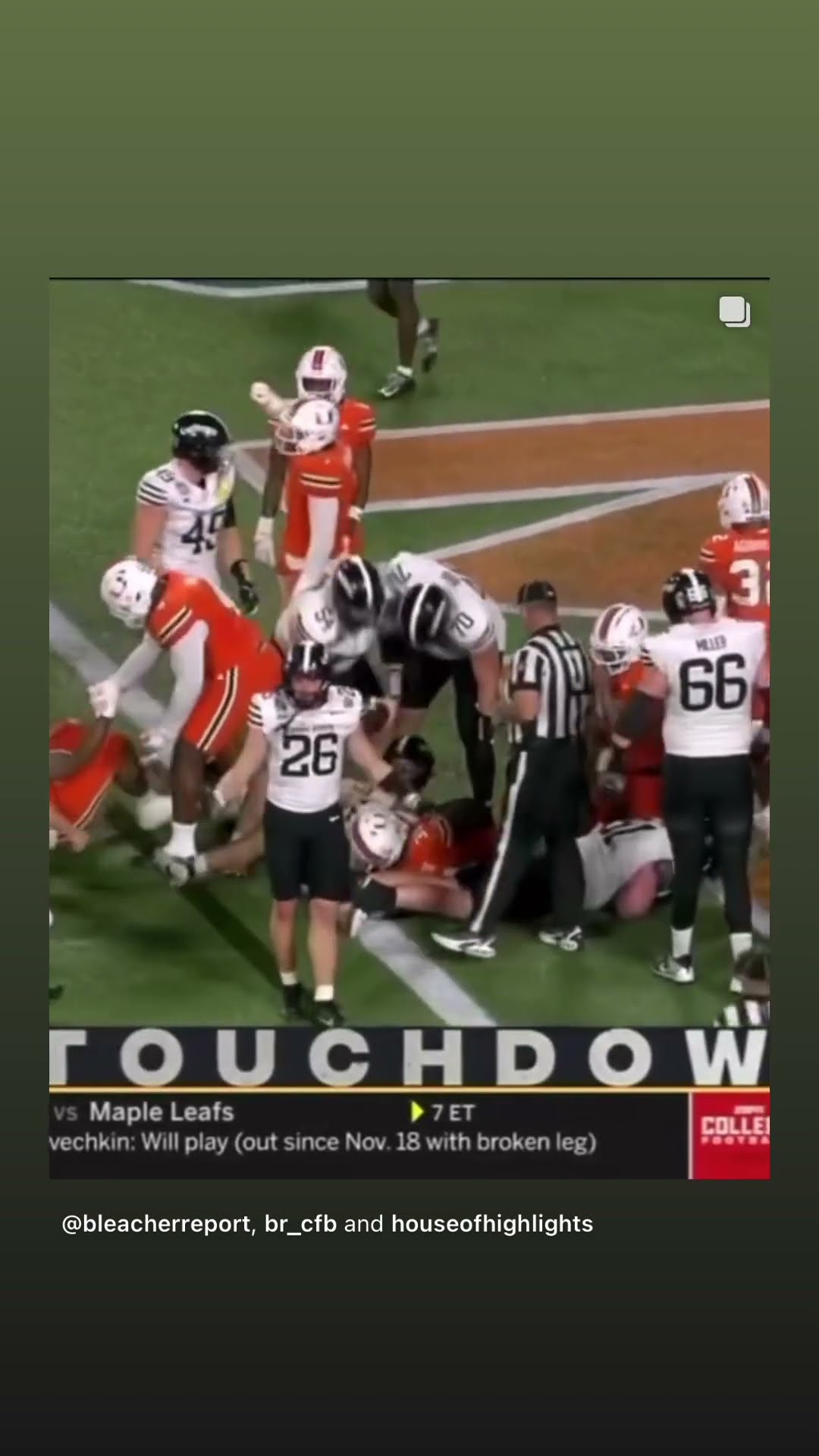 Iowa State defeats Miami #hoodnews #iowastate #miamihurricanes #football #omg #how #wow #touchdown