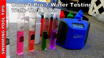 ColorQ Pro 7 Digital Pool Water Test Kit  by Lamotte: Water Testing & Tips