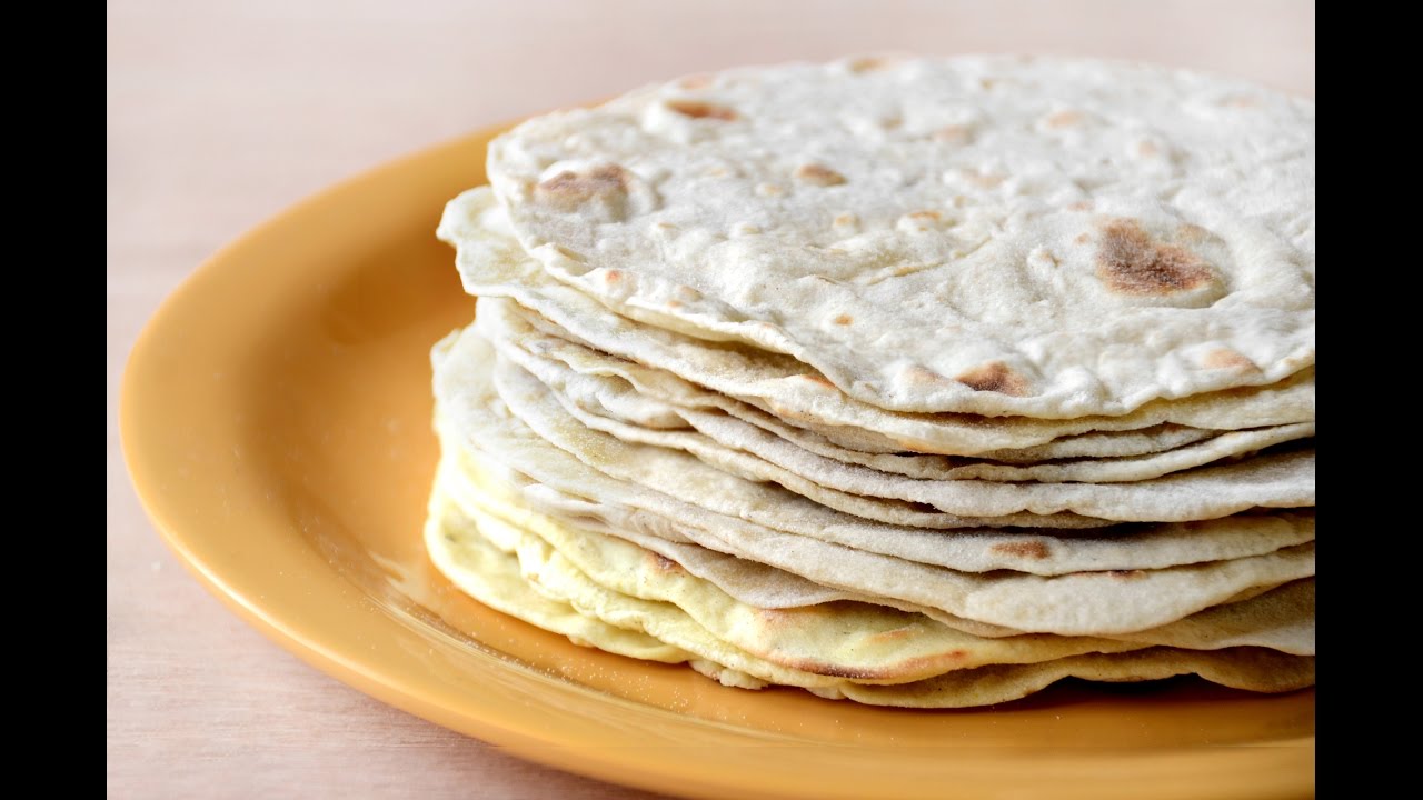 Cómo hacer tortillas de harina de trigo - Alicante