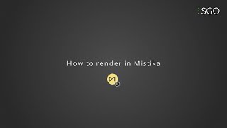 How to Render in Mistika Boutique