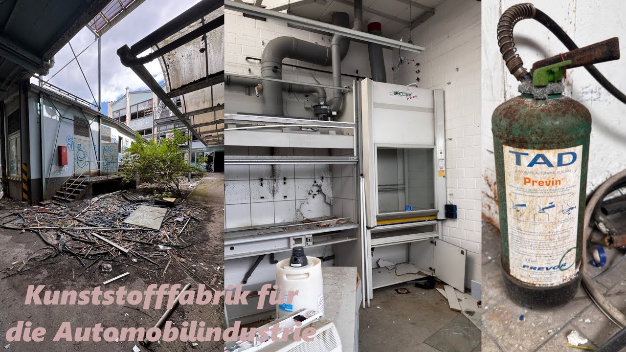 ERKUNDUNG einer KUNSTSTOFFFABRIK | Automobilzulieferer | LOST PLACE | 4K