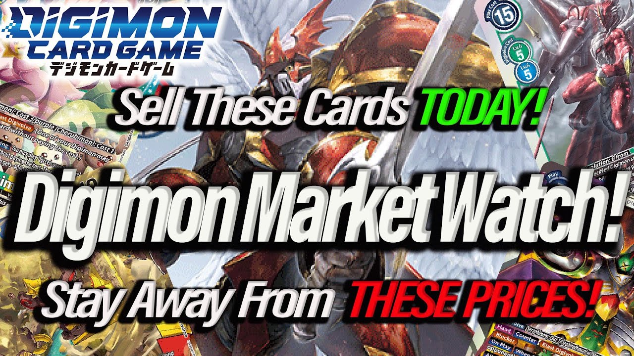 Digimon Market Watch! Sell These Cards TODAY! Stay Away from THESE PRICES! (Digimon TCG 2025) Digimon Market Watch! Sell These Cards TODAY! Stay Away from THESE PRICES! (Digimon TCG 2025)
