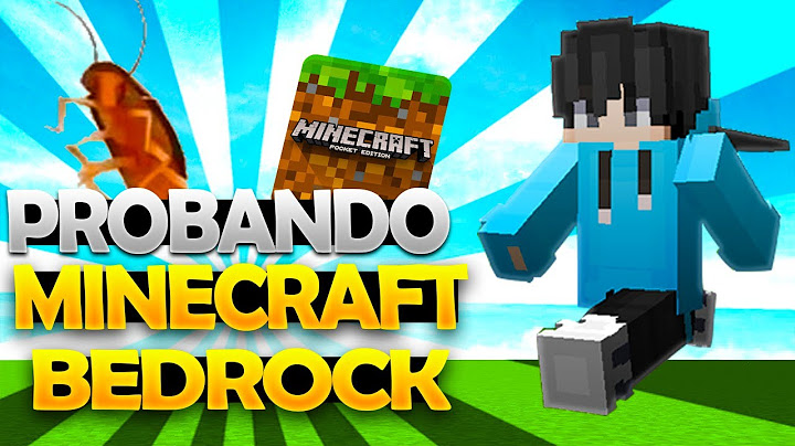 PROBÉ MINECRAFT BEDROCK por PRIMERA VEZ