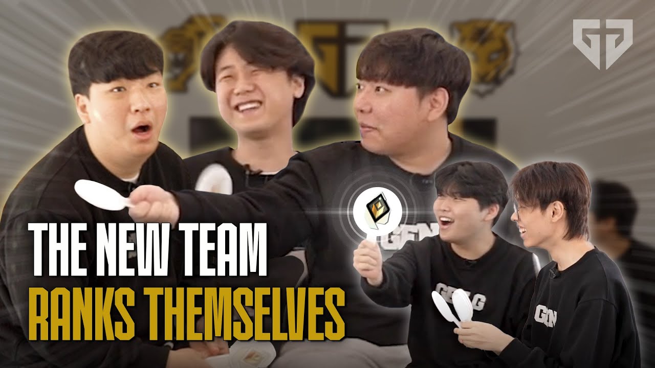 The New Team Ranks Themselves | 2025 젠로란트의 서열 정리!