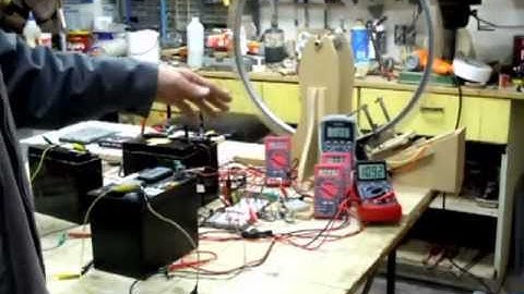 18 magnet Bedini motor battery recovery observations - Part 1 of 2