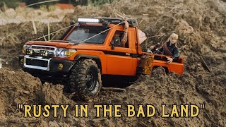 RC SCALE 1:12 | TOYOTA LANDCRUISER | LC79 | MN82 | OVERLAND | RUSTY IN THE BAD LAND