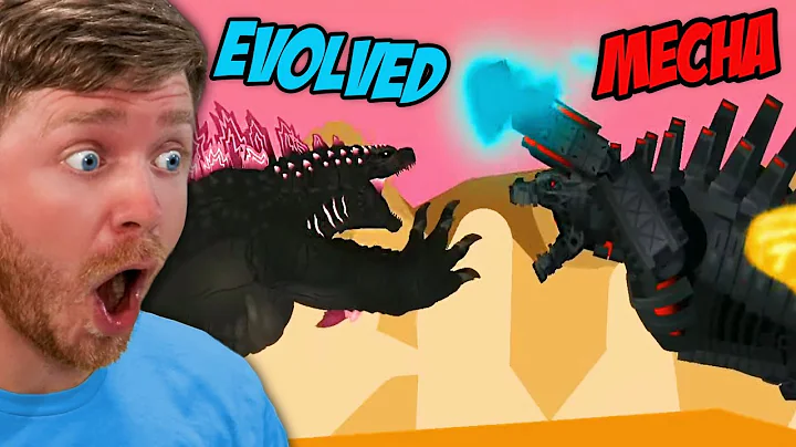 Reacting to EVOLVED GODZILLA vs MECHAGODZILLA!
