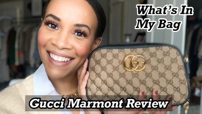 Did it All for the Gucci - Marmont Small Shoulder Bag Review — Bae