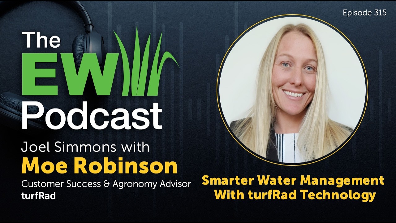 Former golf course superintendent and self-proclaimed "Turf Head" Moe Robinson brings her passion for turf management and technology to this conversation. Now serving as Customer Success & Agronomy Advisor with turfRad, Moe shares how this innovative moisture mapping system is helping superintendents make smarter irrigation decisions through data instead of guesswork.

Mounted on a utility vehicle or other course equipment, the turfRad system collects thousands of moisture readings across the turf in a single pass, creating detailed maps that identify exactly where water is needed and where it is not. Armed with this information, turf managers can fine-tune irrigation, improve consistency, conserve water, and reduce unnecessary applications.

Moe explains how the technology first gained traction in regions where water is limited and expensive, but also discusses why courses in wetter climates are finding tremendous value by identifying overly saturated areas and improving overall moisture management. She also talks about turfRad's partnership with Toro and how the system is helping superintendents better understand what is happening below the surface.

Moe's enthusiasm for turf management and emerging technology shines throughout this conversation, making this an informative and engaging episode for anyone responsible for growing and managing high-quality turf.

Visit EarthWorks at: https://www.earthworksturf.com 
Podcasts: https://www.earthworksturf.com/earthworks-podcasts/ 
EW Turf Talks: https://www.earthworksturf.com/2-minute-turf-talks/