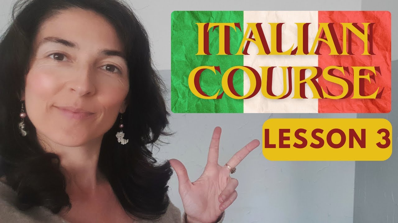 Italian course for beginners #3 - personal pronouns | verb TO BE | polite expressions