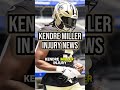 Saints Fans… This Kendre Miller Injury News Is HUGE! #nfl #shorts Saints News