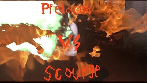 PREDACON VS SCOURGE - Transformers stop motion animation.