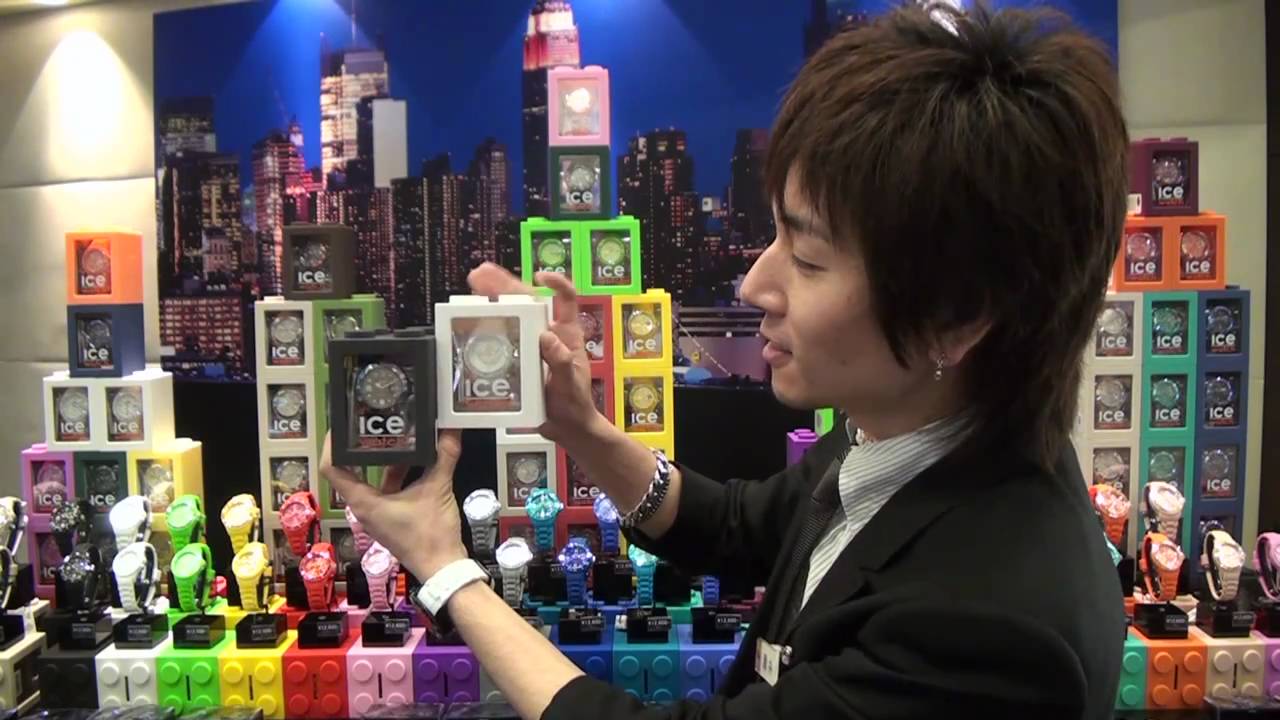 阪急百貨店メンズ館 Ice Watch特設ショップ Beyond Cool Youtube