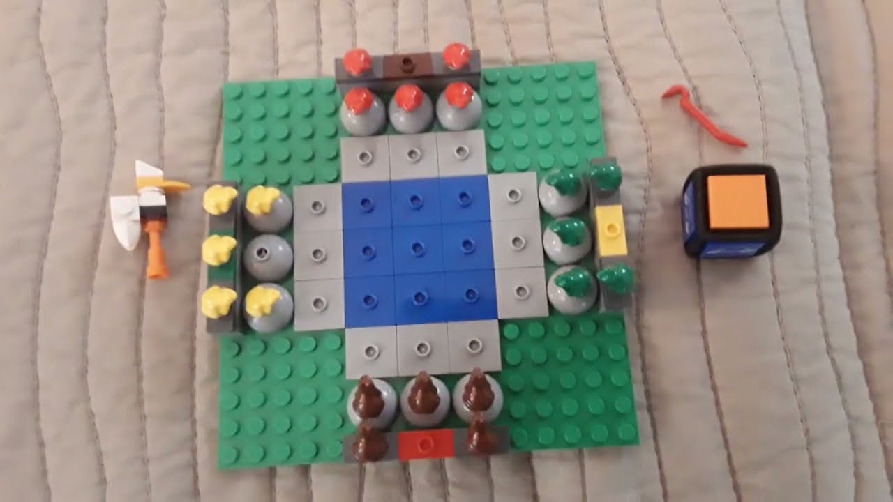 Lego Boardgame 3854 "Frog Rush" Opening and Review (2011)