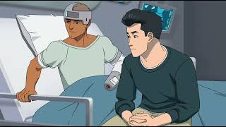 Invincible Talks To Rex At The Hospital