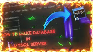 How to create database in sql and sql command - Day 1