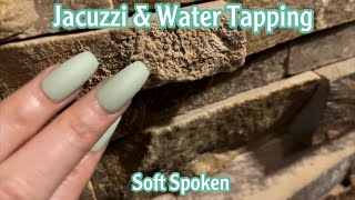 ASMR 💦 Tapping Water Sounds! * Playing with Water * Jacuzzi Sauna Tapping * Soft Spoken* ASMRVilla screenshot 5