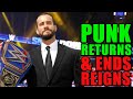 CM Punk SECRETLY Signs With WWE? CM Punk Returns & Wins Heel Roman Reigns Universal Title LEAKED!