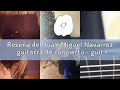 Reseña del Juan Miguel Navarrez guitarra de concierto - guitarra clásica - 4/4 honey - color natural