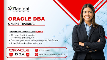 Oracle DBA Online Training - Class 1 - Radical Technologies