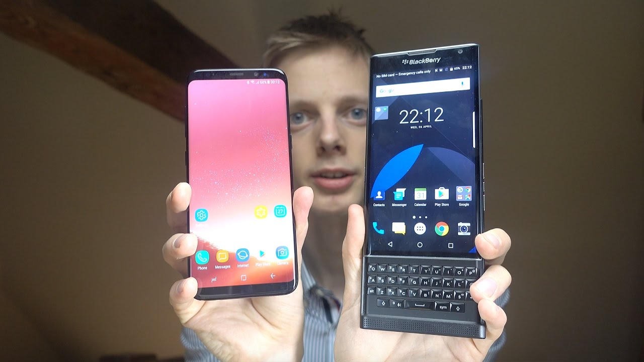 BlackBerry Priv и Samsung Galaxy S8 - Какой быстрее?