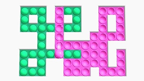 Pop It Maze - All Levels Gameplay Android, iOS