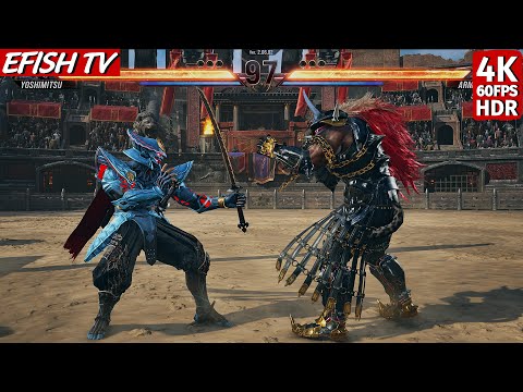 Yoshimitsu vs Armor King (Hardest AI) - Tekken 8