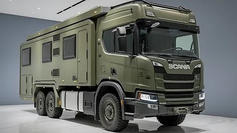 2026 Scania 6x6 Desert Cruiser – $1.8M Luxury Off-Road Beast That Redefines Adventure #scaniatrucks