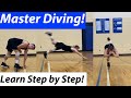 How To Dive in Volleyball - Step By Step