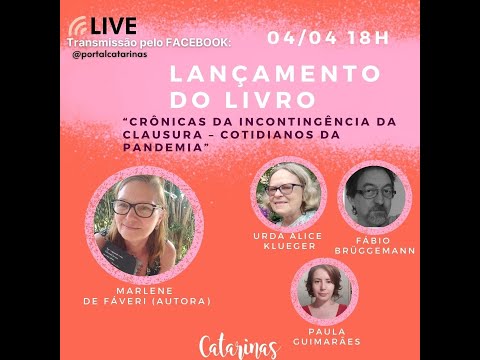 #LIVE Lançamento do livro de crônicas da historiadora Marlene De Fáveri