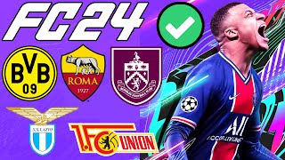 9 INTERESTING Teams You SHOULD USE In FC 24 Career Mode ✅ (FIFA 24)