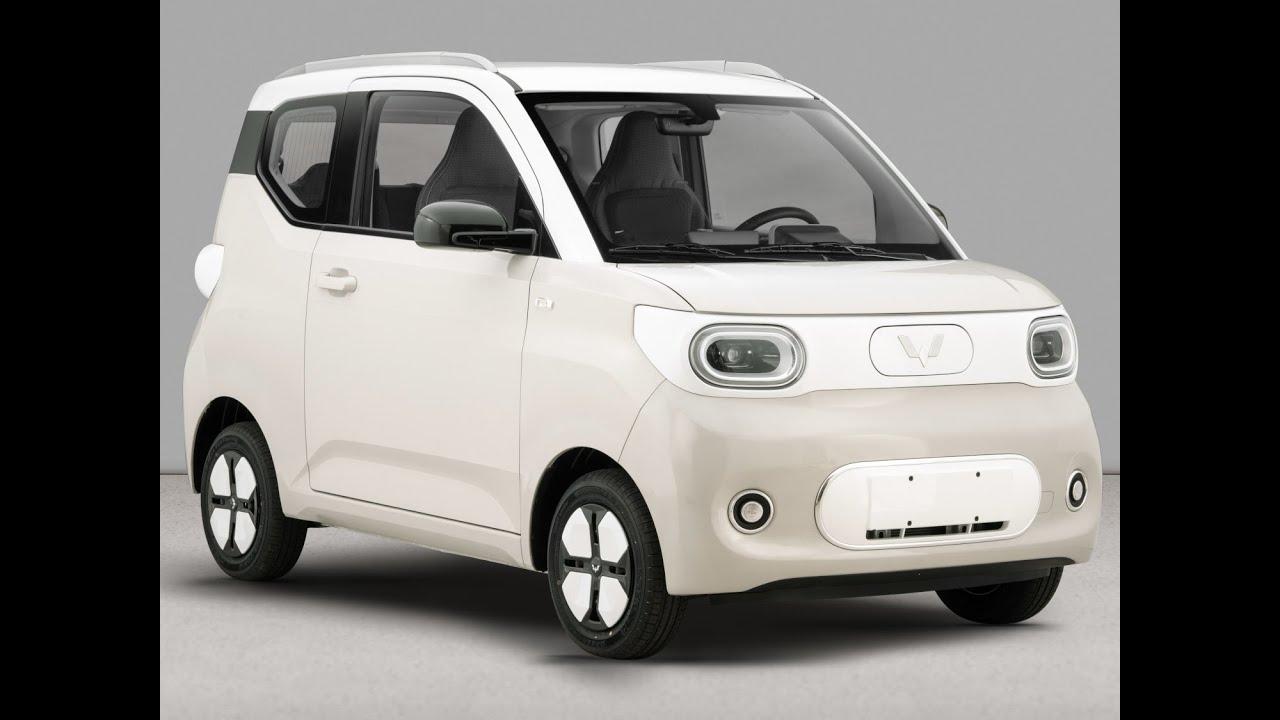 2024 WULING HONGGUANG MINI EV Macaron Electric Revealed in China - YouTube