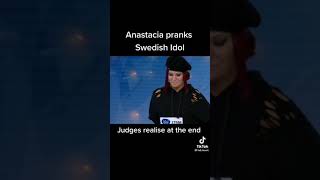 anastasia pranks Swedish idol