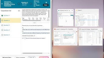 Goodness of Fit Test Using Statcrunch Example 1