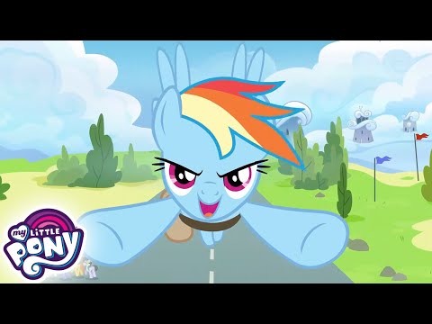 Rainbow Dash, apprentie Wonderbolt 🦄My Little Pony en français | La magie de l'amitié | Complet