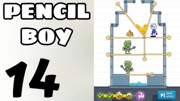 Pencil Boy – Pull The Pin, Rescue Princess || Gameplay Walkthrough || Level 131-140 || #14