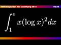 06–20 |📈 ∫ MIT Integration Bee 2015 | Ejercicios Clasificatorios
