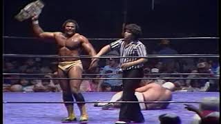 1983 09 09 Butch Reed vs  Mr  Wrestling II