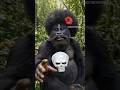 🦍 Gorilla Ka Funny Drama 😂 | Sabse Funny Gorilla Video 🤣 #shorts #ai