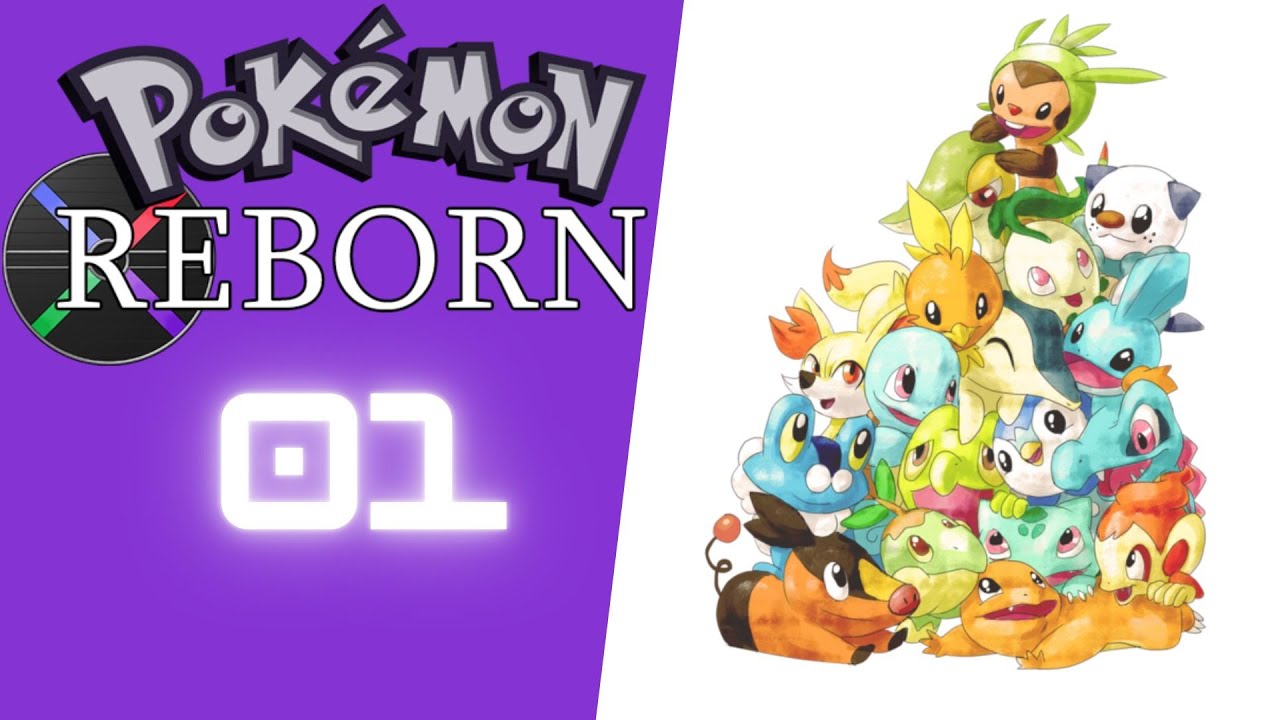 STARTERS GALORE! Pokemon Reborn Nuzlocke Episode 01 YouTube