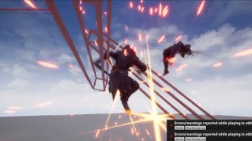 Unreal Engine - Basic enemy AI part 4 air combo juggle - Hack & Slash combo system tutorial