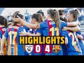 HIGHLIGHTS | Madrid CFF 0–4 Barça Women | Let's go! Onto the final! 🚀🚀🚀