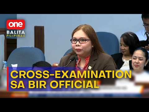 BIR official, sumalang sa cross-examination sa impeachment trial | One Balita Pilipinas