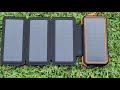 BLAVOR Solar Charger Power Bank PN W12Pro