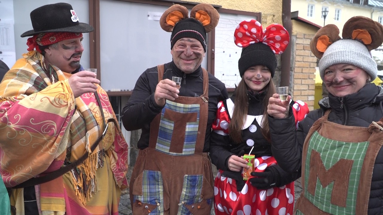 Masopustní veselí v Železné Rudě