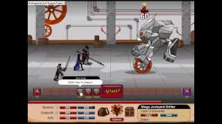 DragonFable: Bellatrix Vs. Mega Junkyard Driller (Extreme Mode)